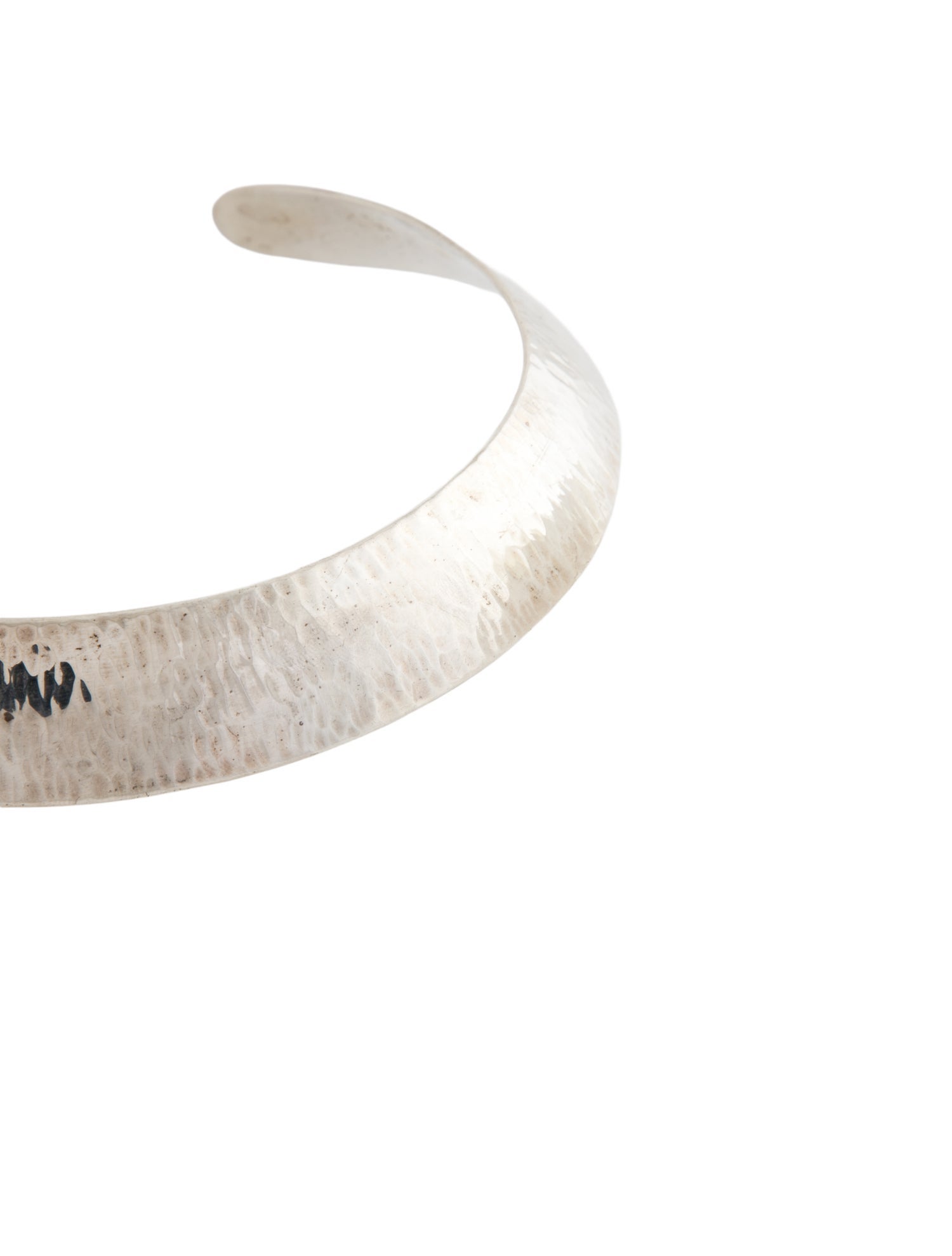 Hermès Vintage Hammered Collar Necklace